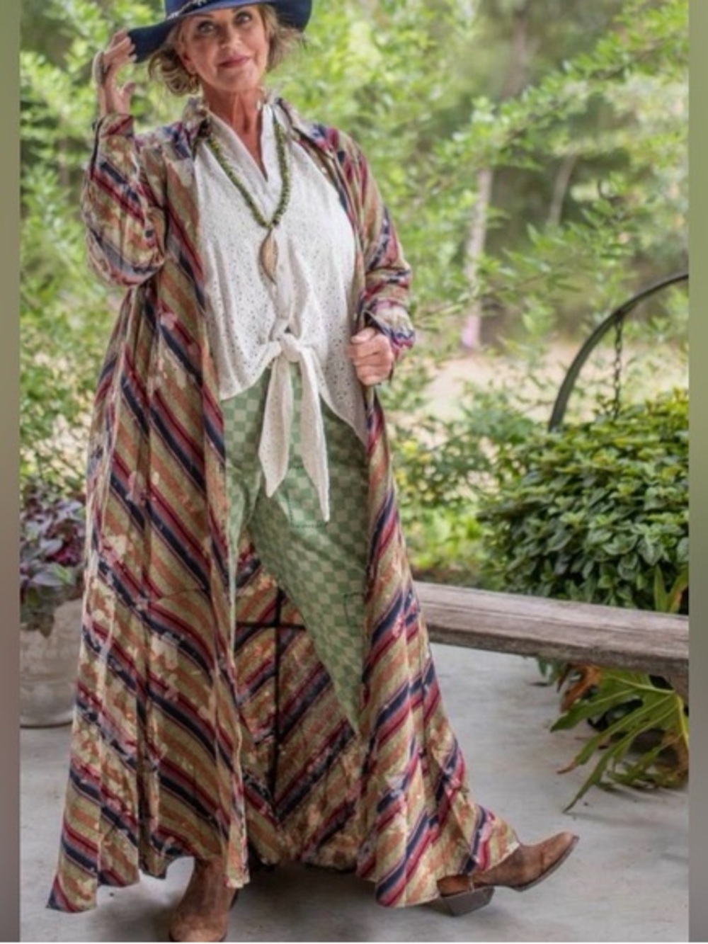 Jaded Gypsy Fade Away Duster Size Large/Xl nwt